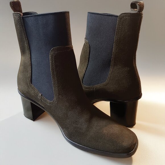 NWOB Portland Leather Patina Vero Chelsea Boot - Vine / Size 11 - Picture 6 of 14